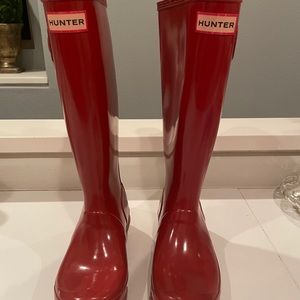 Hunter rain boots